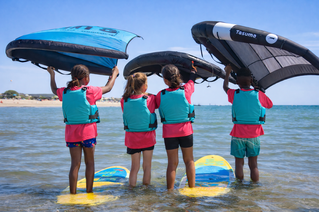campus de verano denia. deportes aquaticos para niños
