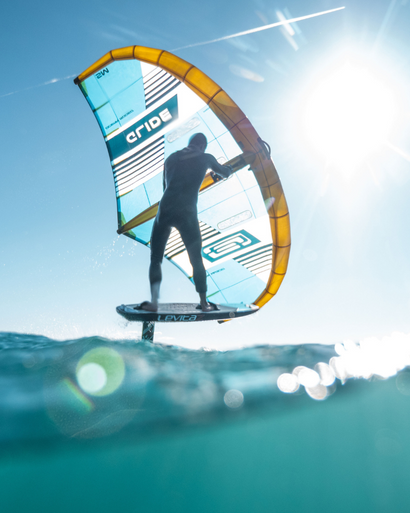 Wingfoil kite45 Ocean Rodeo Spain Aluula series Glide. Aprender wingfoil en España con Kite45 Denia. Where can I learn wingfoil in Alicante and Valencia? Ocean Rodeo Dealer España Spain. ALuula Rise. HL Rise Ocean Rodeo.